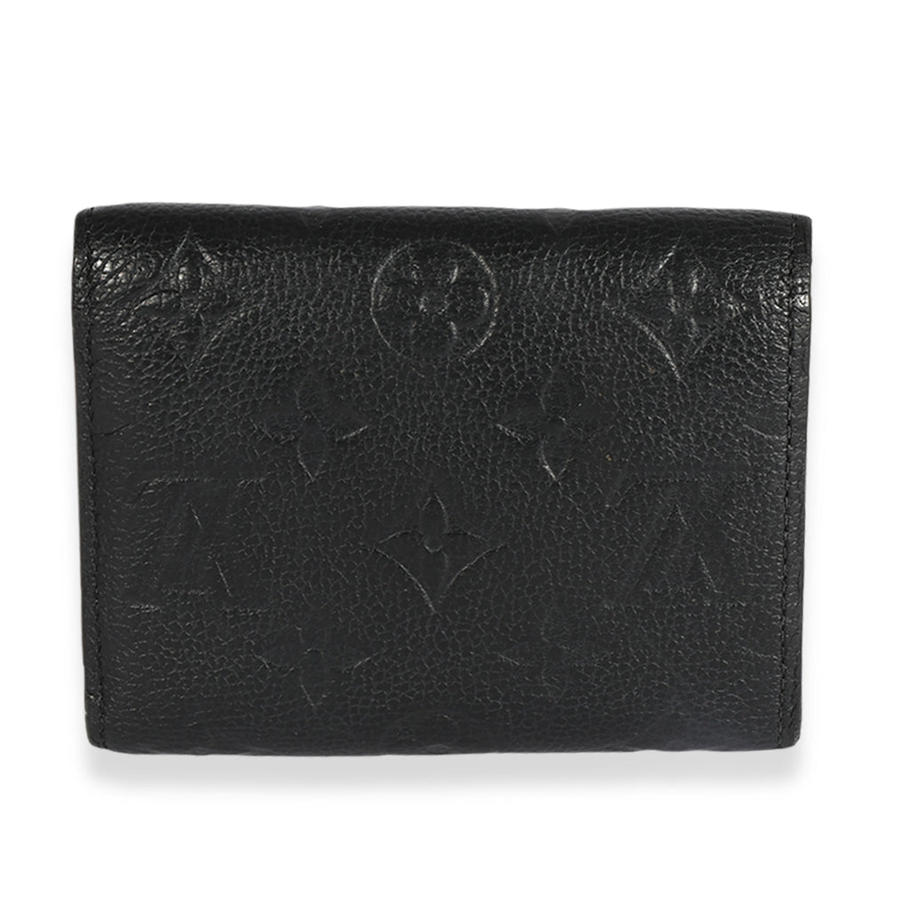 Louis Vuitton Louis Vuitton Black Monogram Empreinte Victorine Wallet
