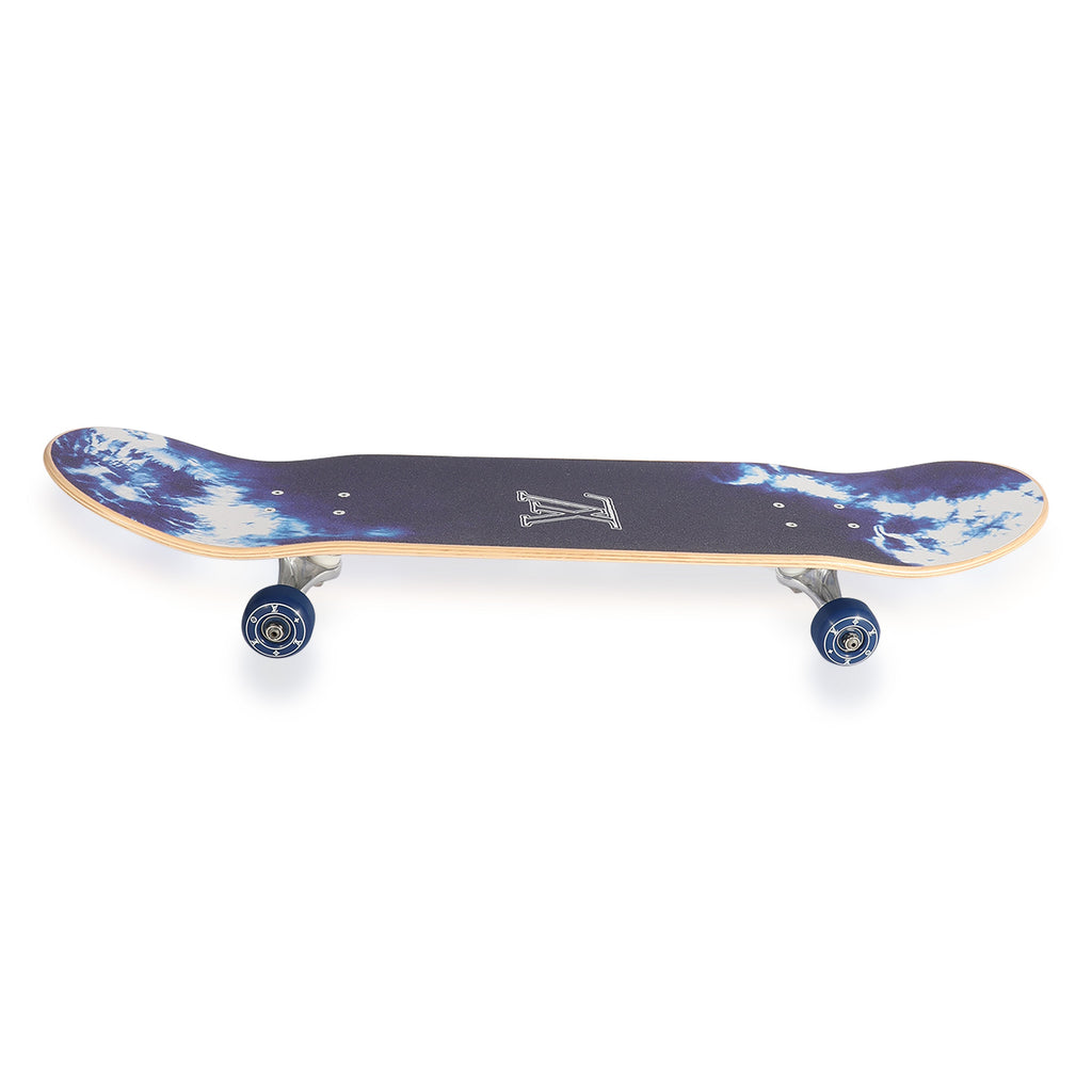 Louis Vuitton Blue Monogram Bandana Tie Dye Skateboard