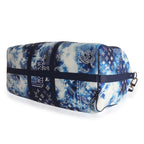 Louis Vuitton Louis Vuitton Blue Monogram Bandana Keepall Bandoulière 50