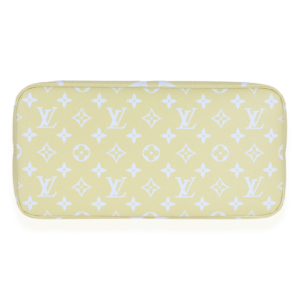 Louis Vuitton Louis Vuitton Pink & Yellow Monogram Giant By The Pool Neverfull MM