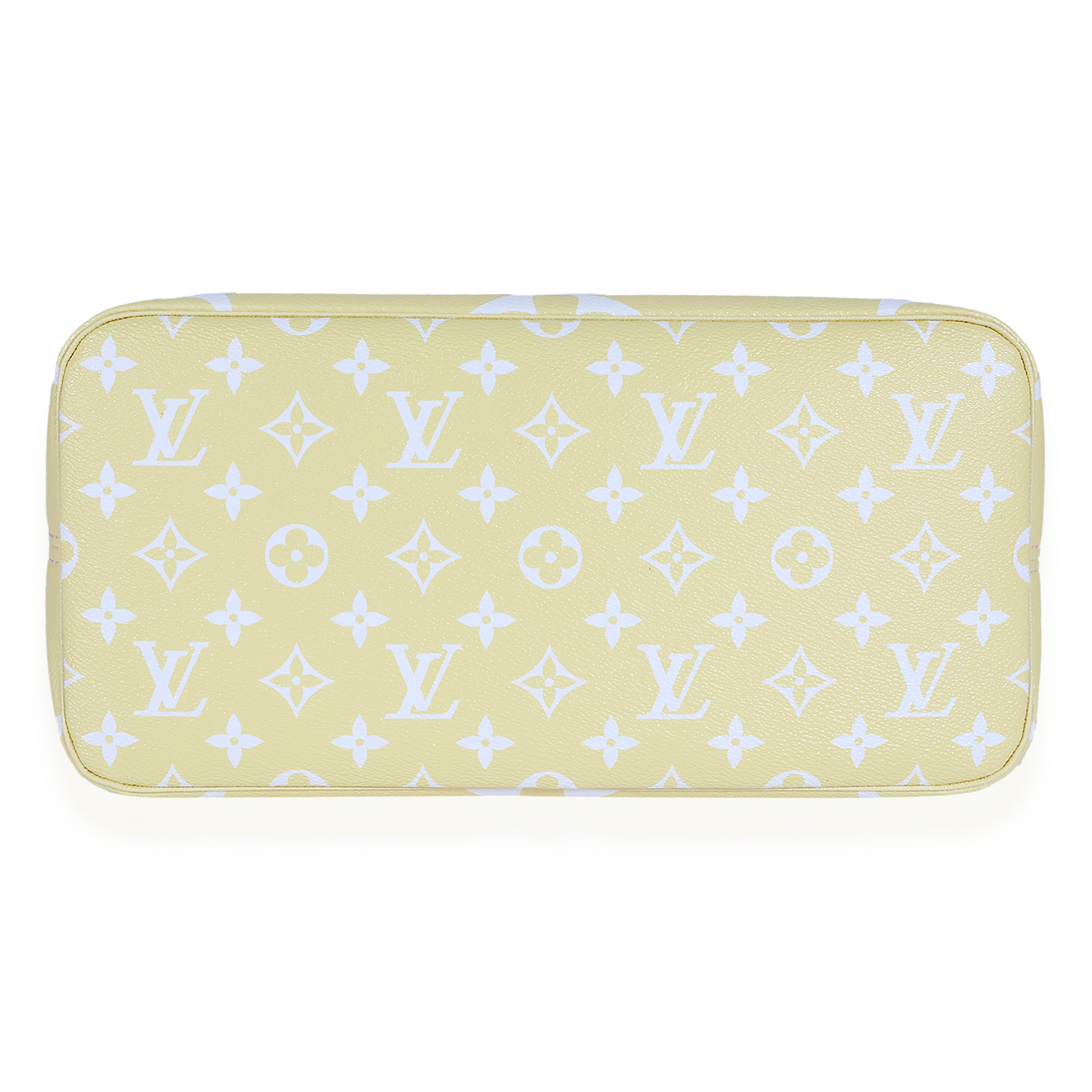 Louis Vuitton Louis Vuitton Pink & Yellow Monogram Giant By The Pool Neverfull MM