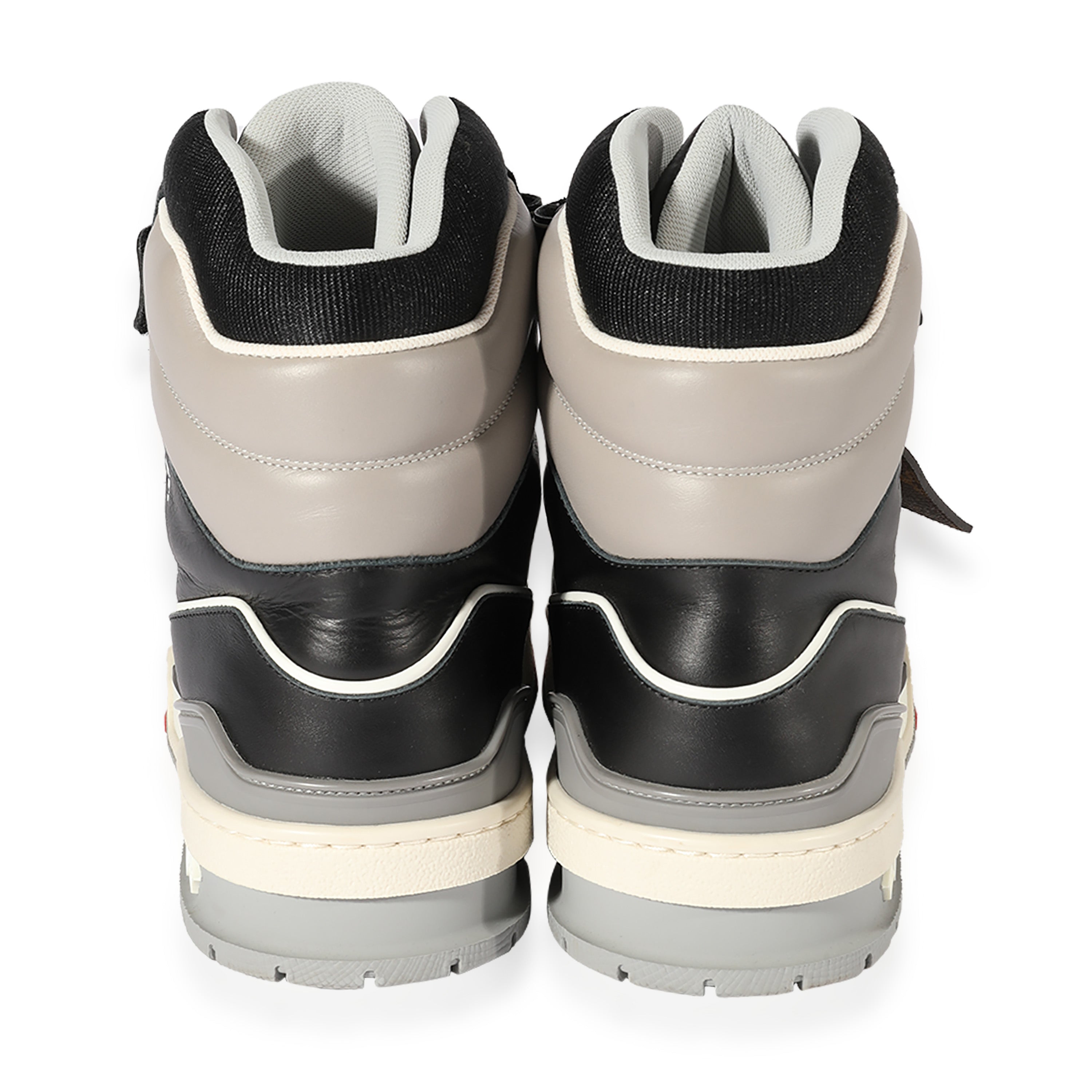 Louis Vuitton Louis Vuitton 408 Trainer Sneaker Boot Black Grey