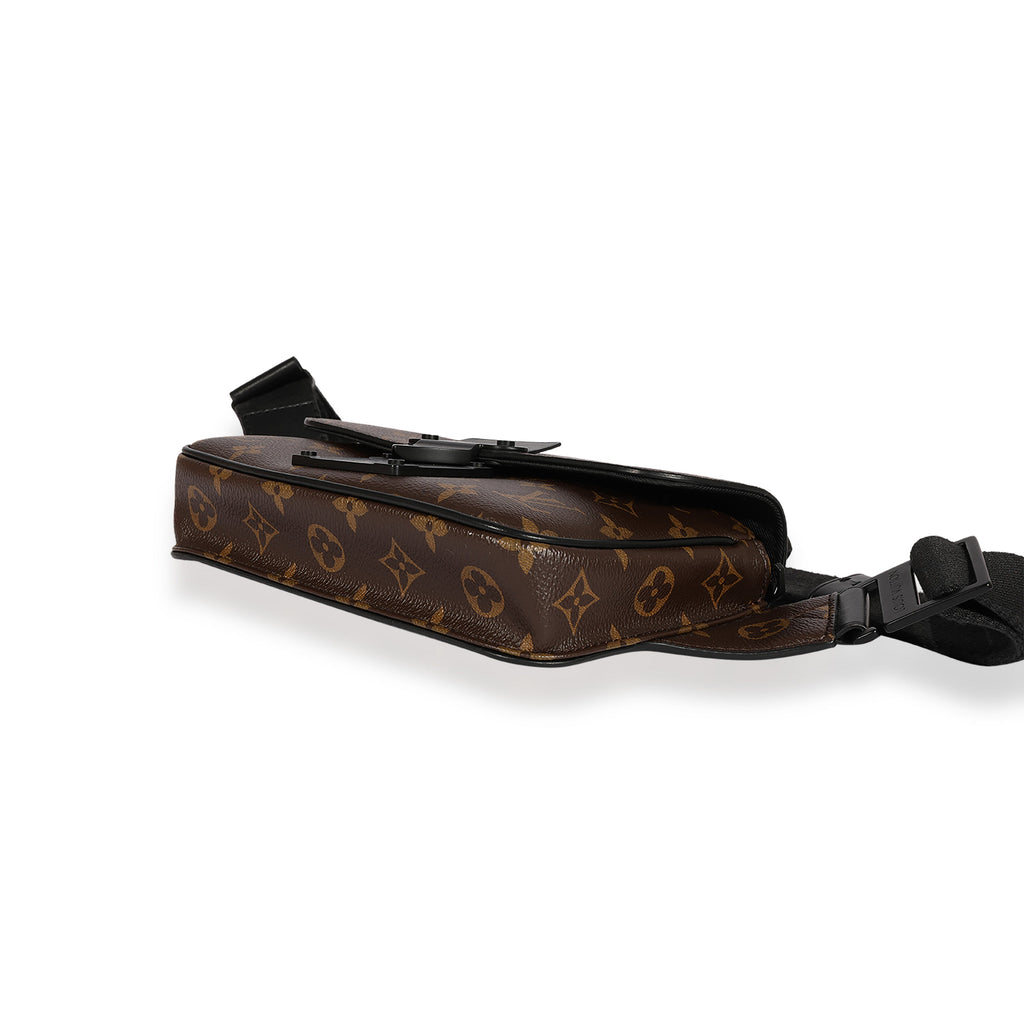 Louis Vuitton Louis Vuitton Monogram Macassar S Lock Sling Bag