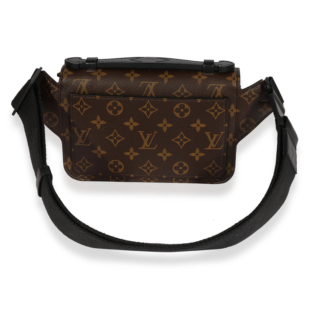 Louis Vuitton Louis Vuitton Monogram Macassar S Lock Sling Bag