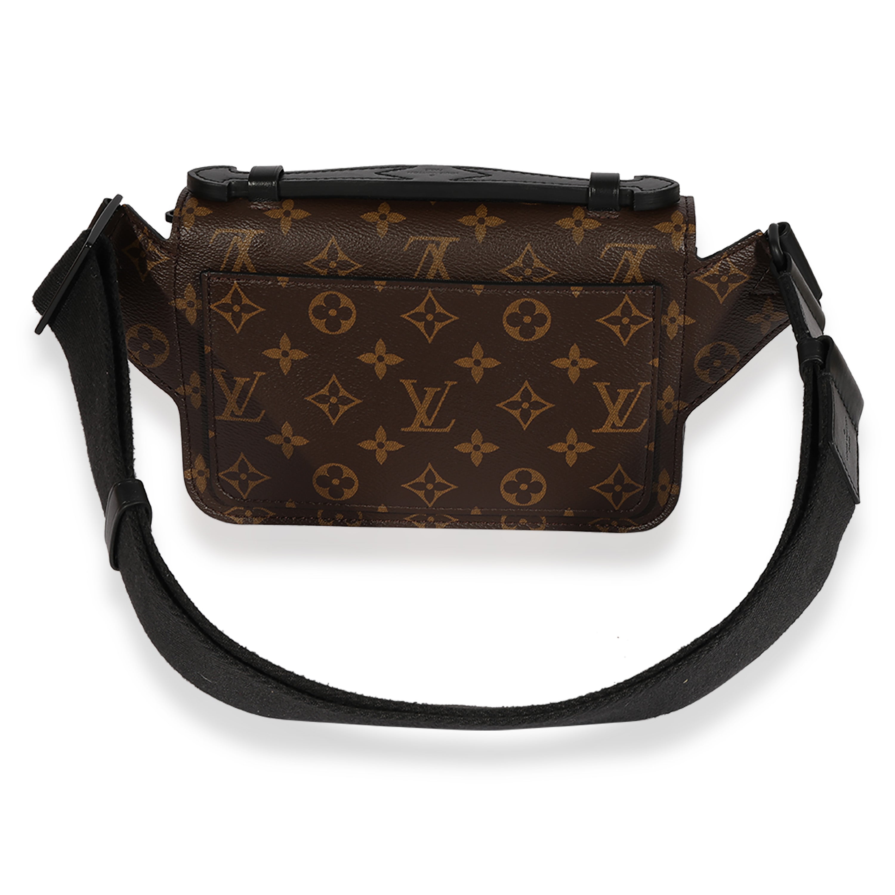 Louis Vuitton Louis Vuitton Monogram Macassar S Lock Sling Bag