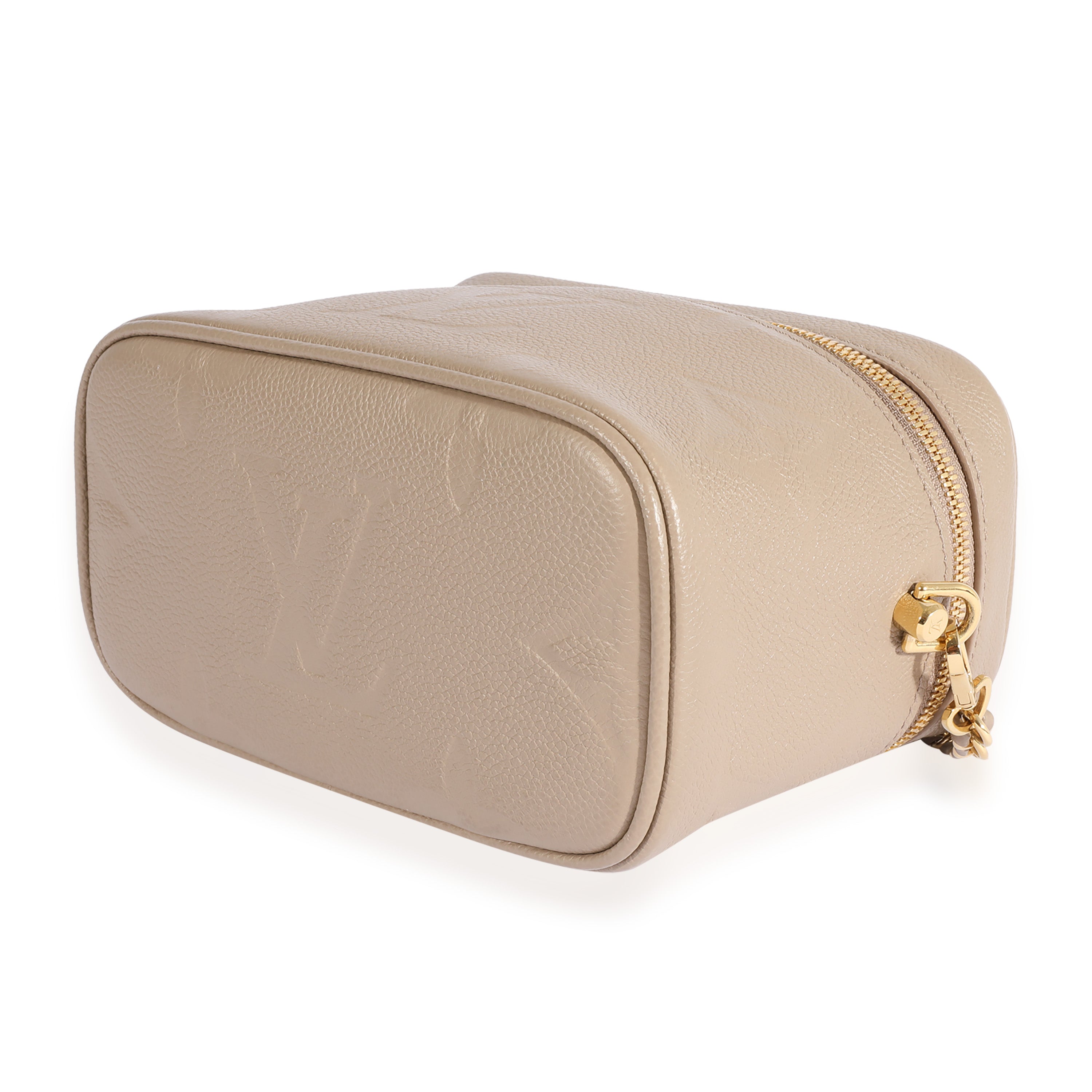 Louis Vuitton Louis Vuitton Turtledove Monogram Empreinte Vanity PM