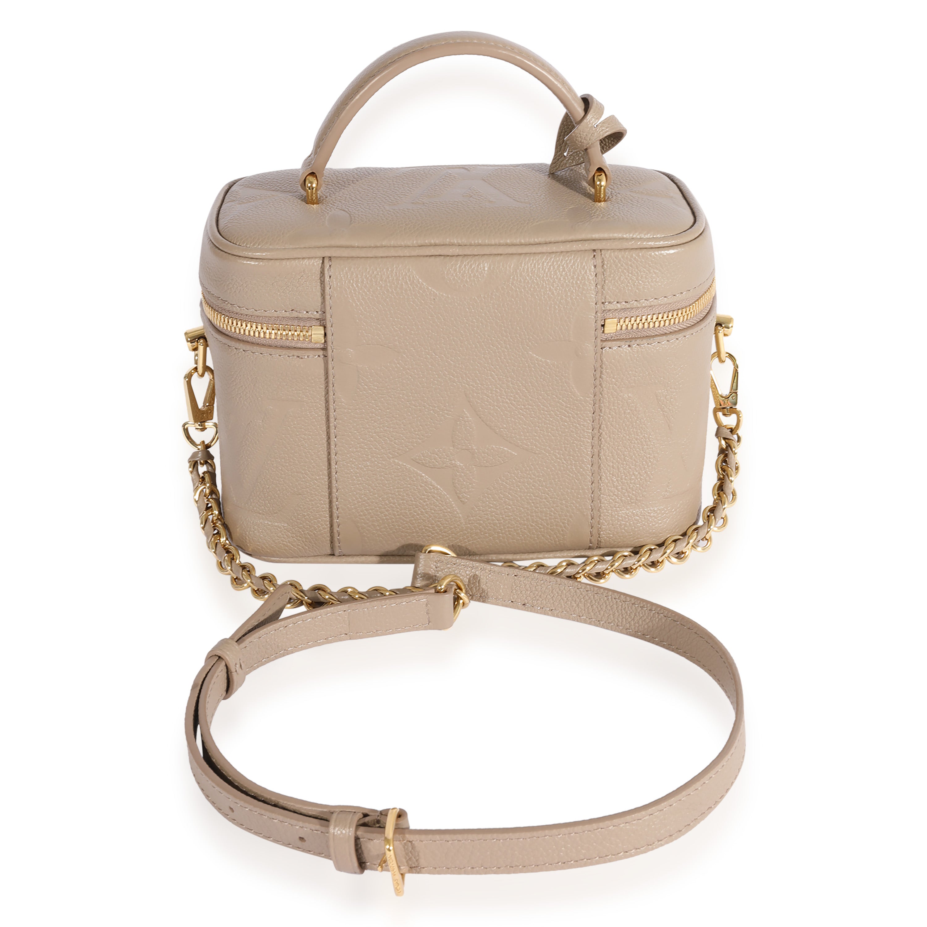 Louis Vuitton Louis Vuitton Turtledove Monogram Empreinte Vanity PM