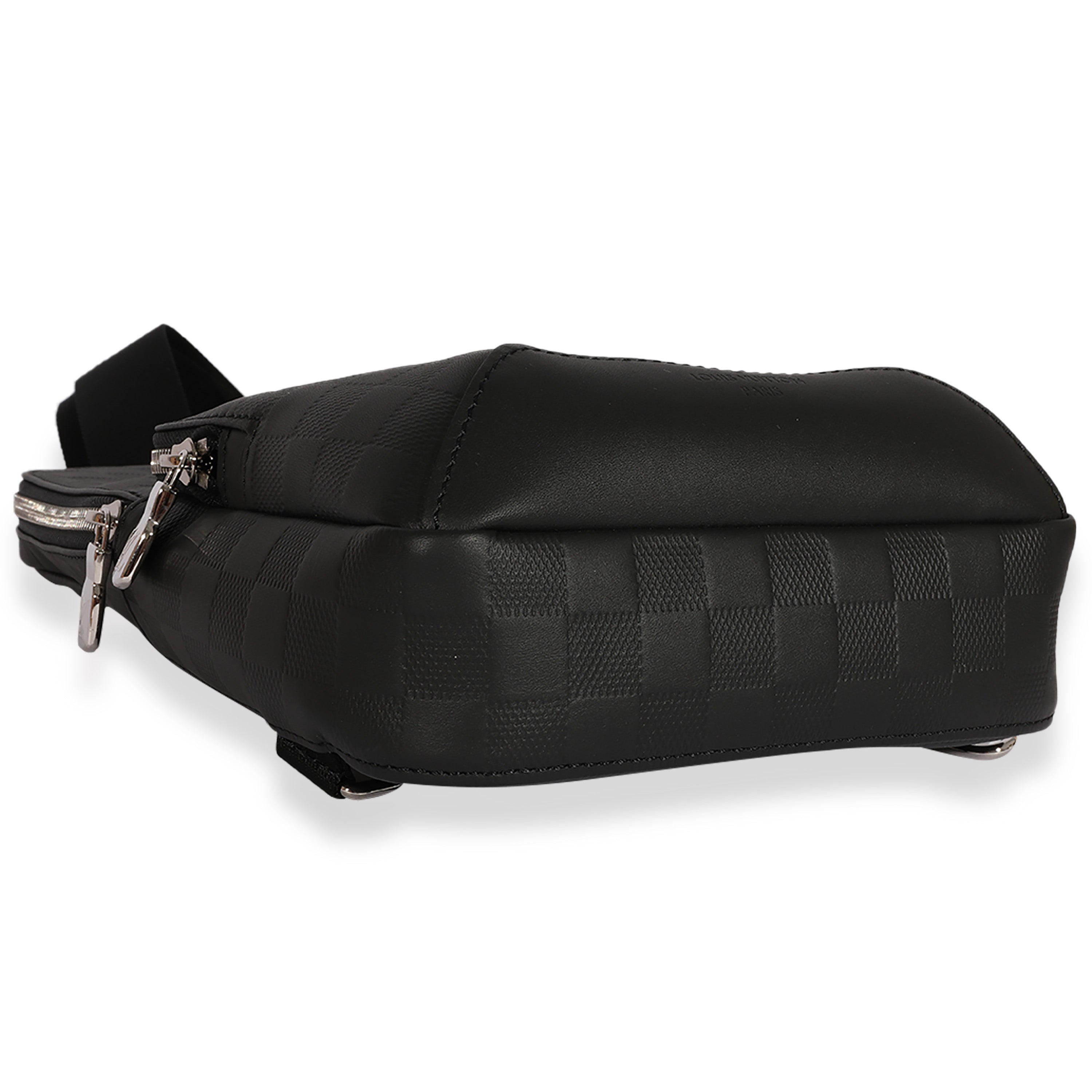 Louis Vuitton Black Damier Infini Avenue Sling Bag