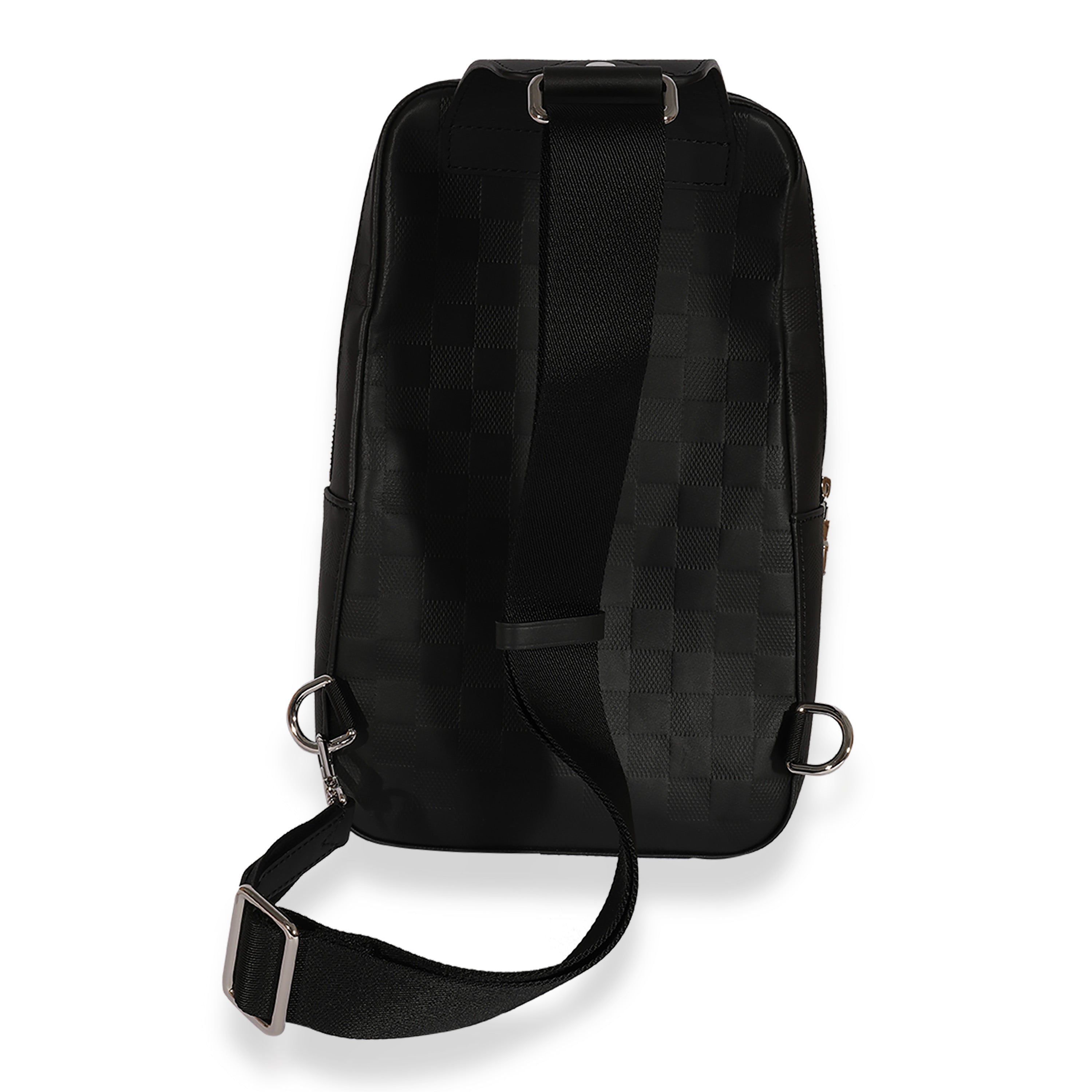Louis Vuitton Black Damier Infini Avenue Sling Bag
