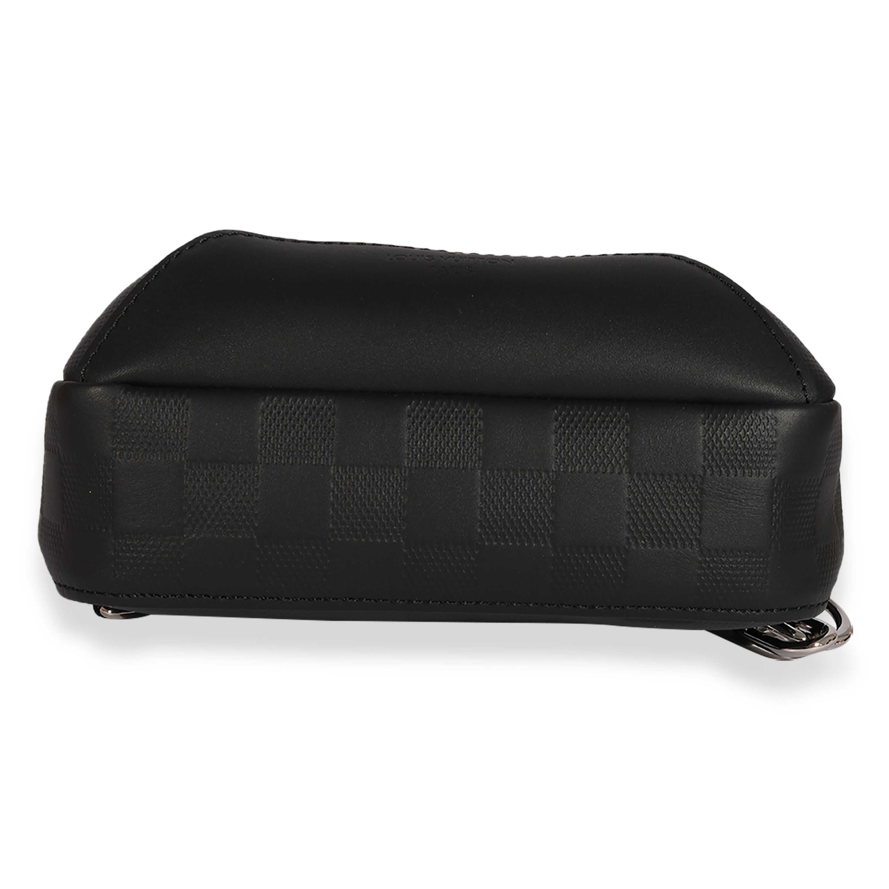 Louis Vuitton Black Damier Infini Avenue Sling Bag