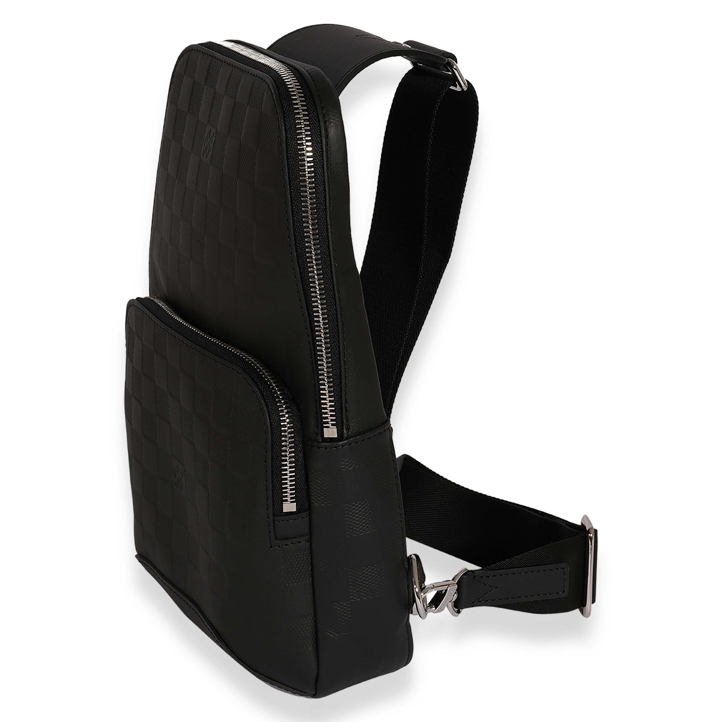 Louis Vuitton Black Damier Infini Avenue Sling Bag