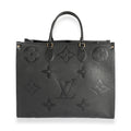 Louis Vuitton Lous Vuitton Black Monogram Empreinte Onthego GM