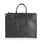 Louis Vuitton Lous Vuitton Black Monogram Empreinte Onthego GM