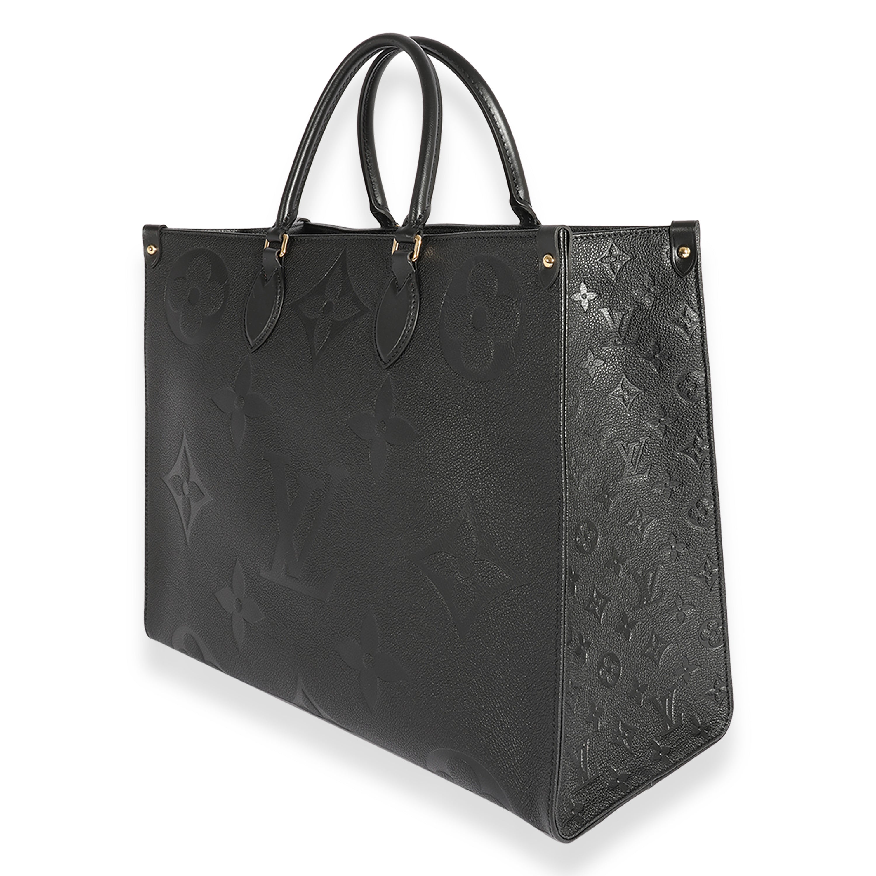 Louis Vuitton Lous Vuitton Black Monogram Empreinte Onthego GM