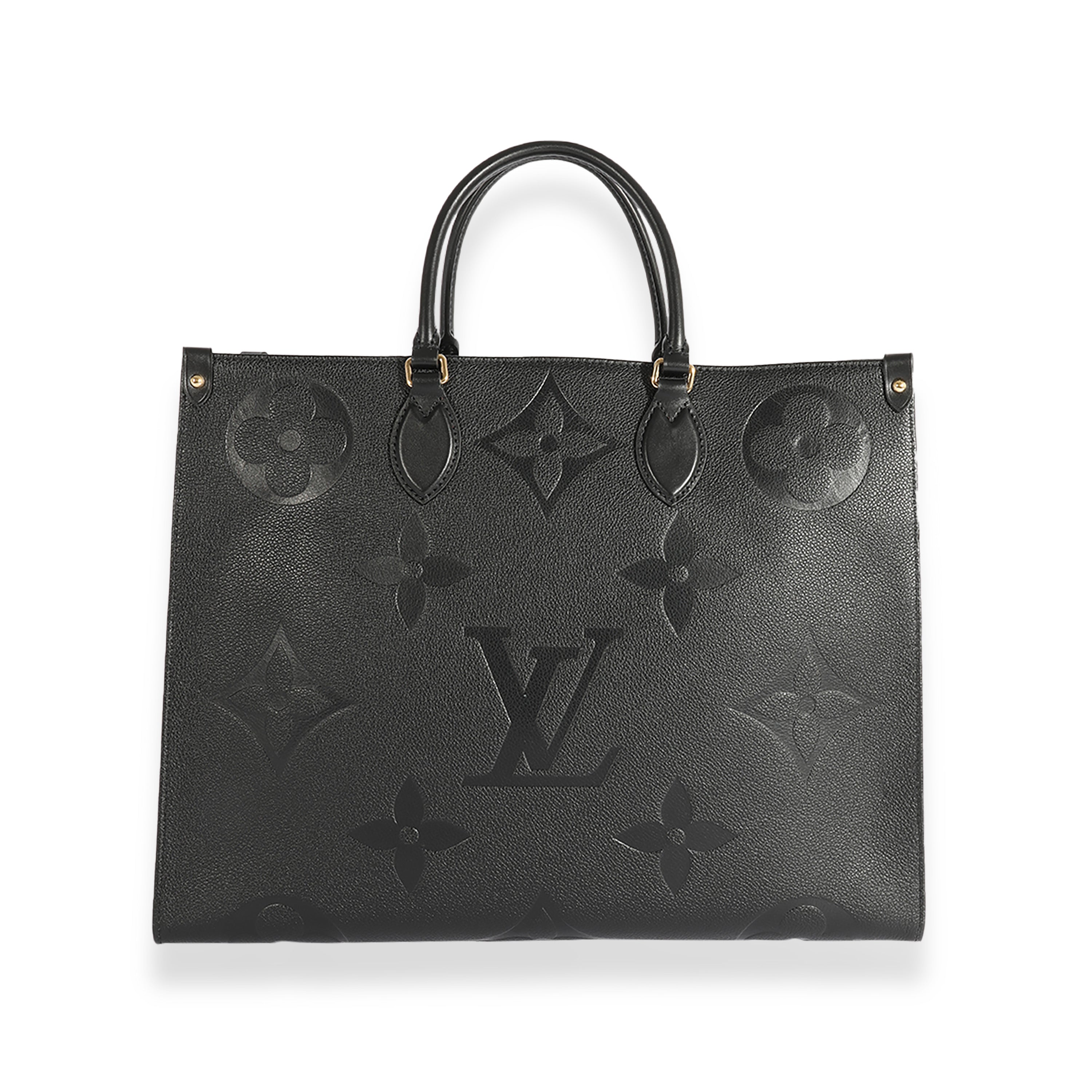 Louis Vuitton Lous Vuitton Black Monogram Empreinte Onthego GM