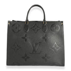 Louis Vuitton Lous Vuitton Black Monogram Empreinte Onthego GM