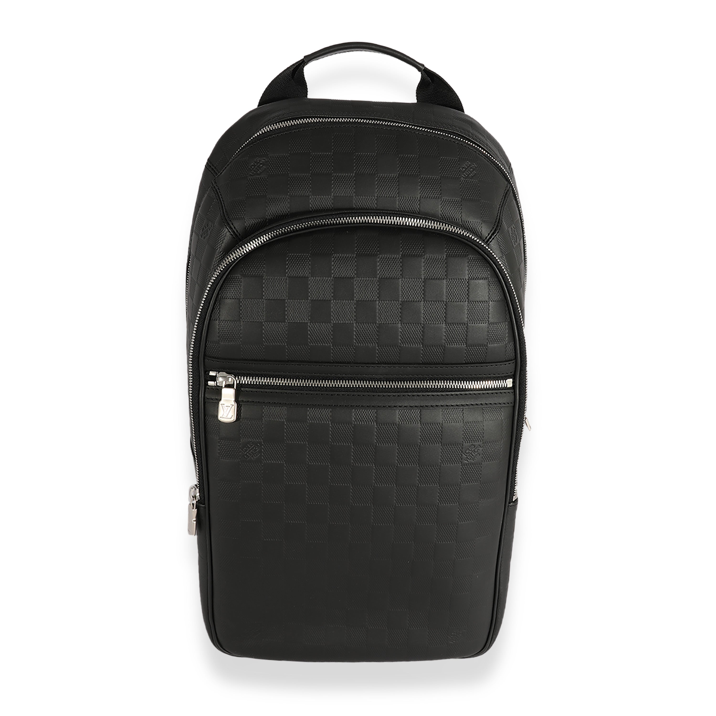 Louis Vuitton Louis Vuitton Black Damier Infini Michael Backpack NV2