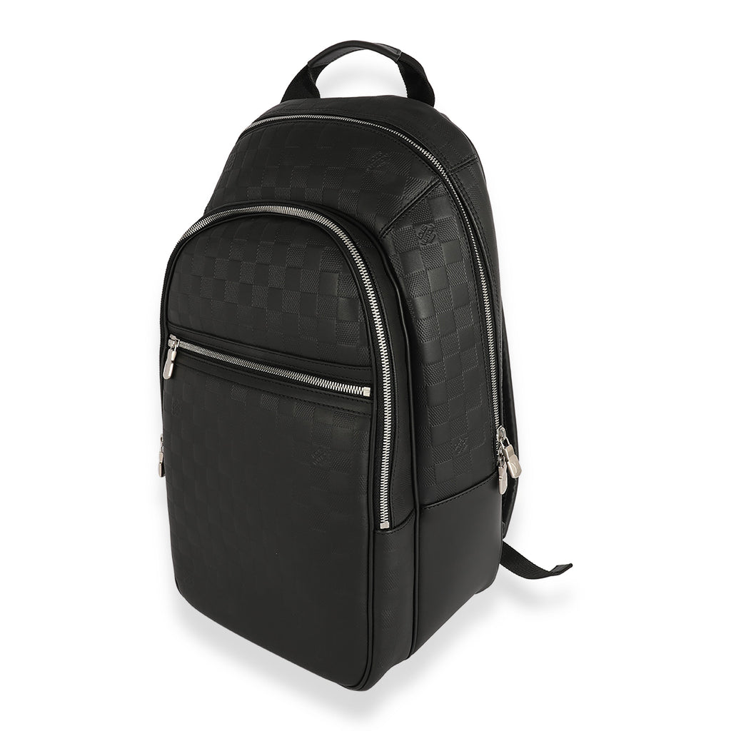 Louis Vuitton Louis Vuitton Black Damier Infini Michael Backpack NV2