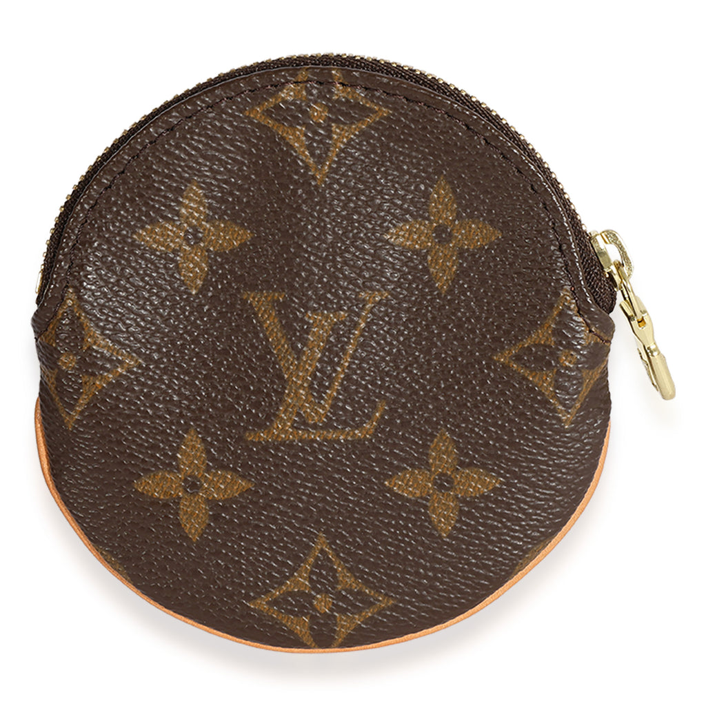 Louis Vuitton Monogram Canvas Round Coin Purse