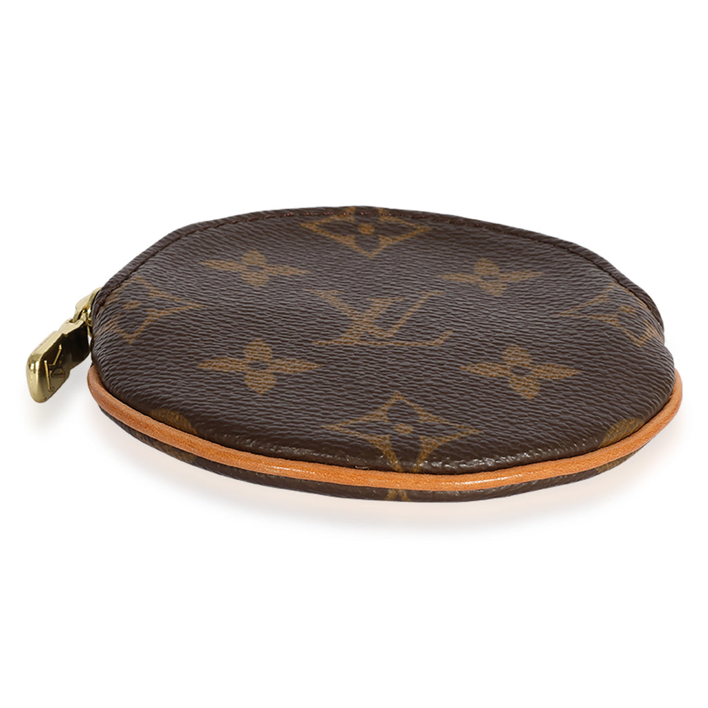 Louis Vuitton Monogram Canvas Round Coin Purse