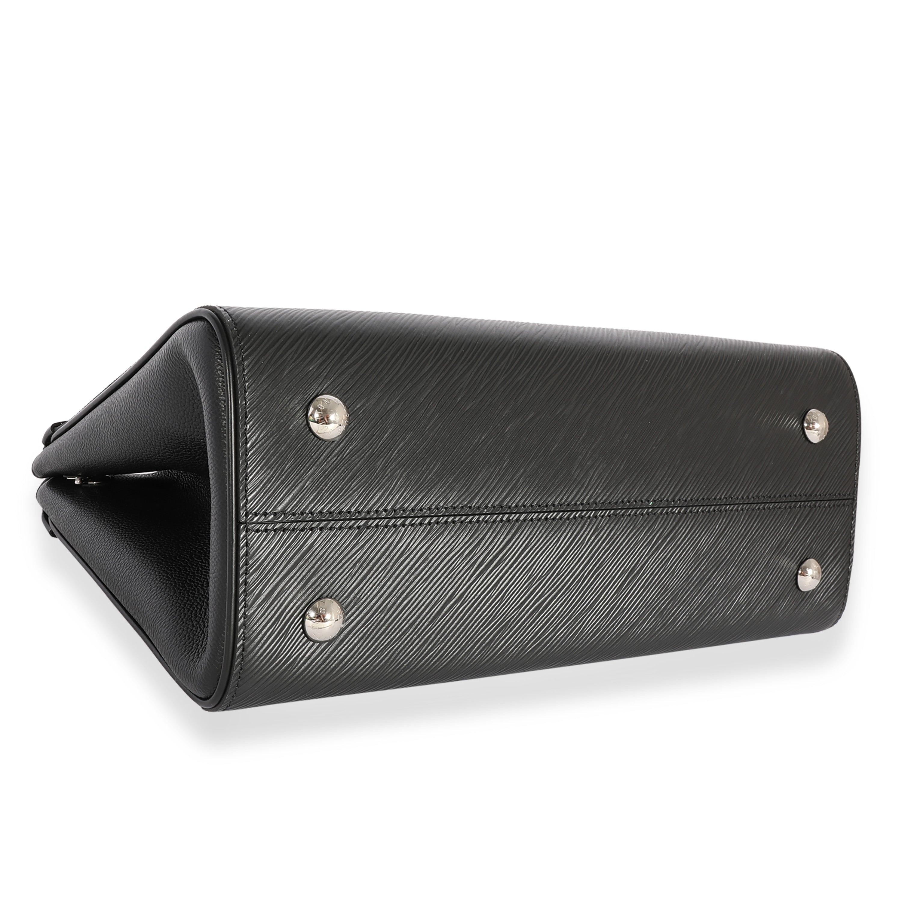 Louis Vuitton Louis Vuitton Black Epi Leather Grenelle MM Tote