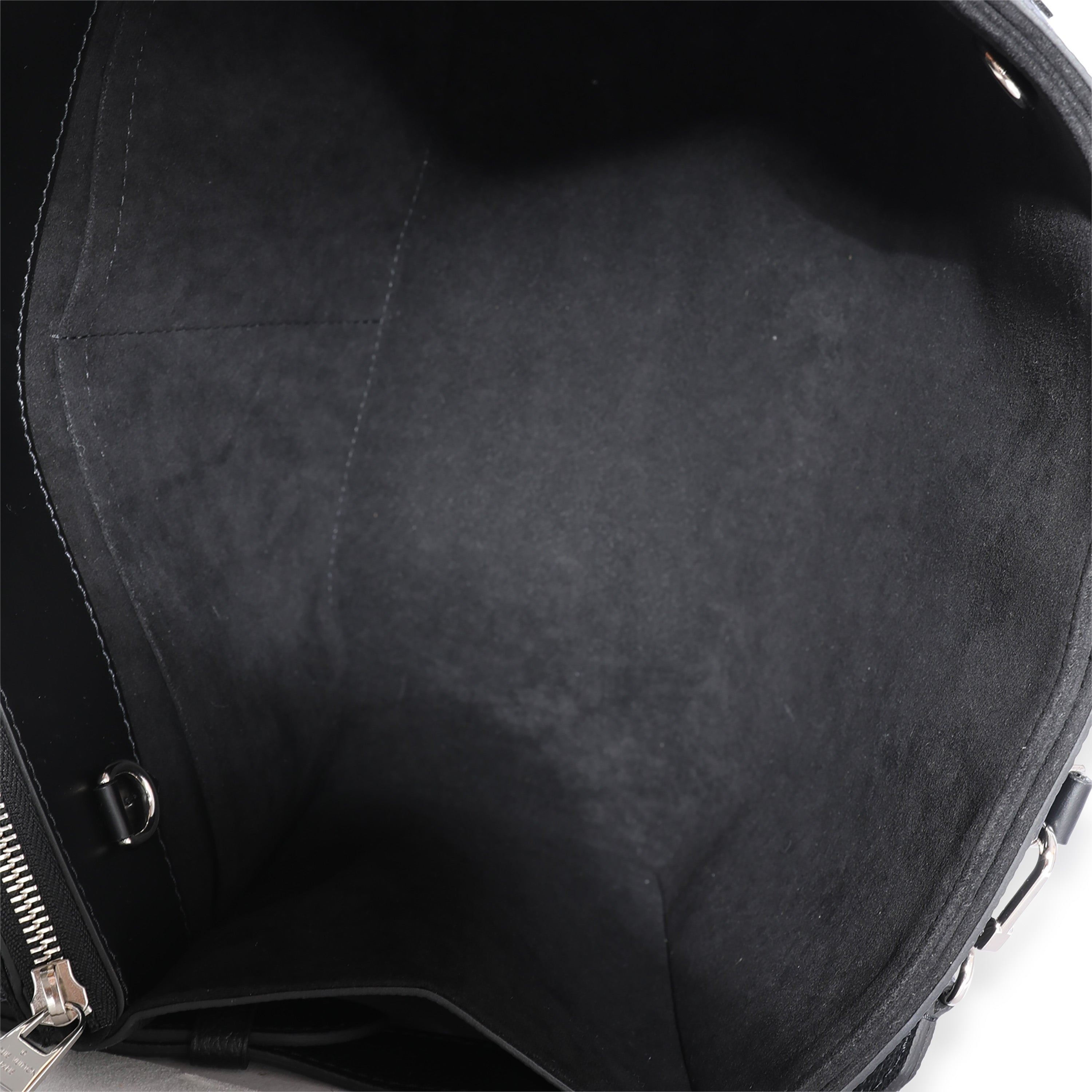 Louis Vuitton Louis Vuitton Black Epi Leather Grenelle MM Tote