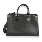 Louis Vuitton Louis Vuitton Black Epi Leather Grenelle MM Tote