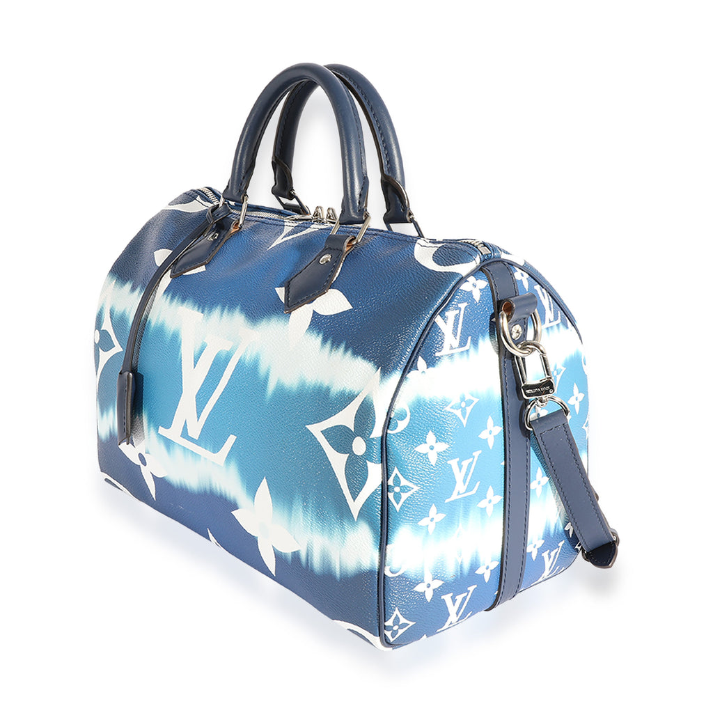 Louis Vuitton Louis Vuitton Blue LV Escale Speedy Bandoulière 30