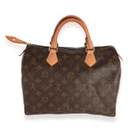 Louis Vuitton Louis Vuitton Monogram Canvas Speedy 30
