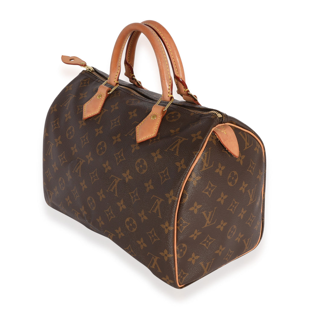 Louis Vuitton Louis Vuitton Monogram Canvas Speedy 30