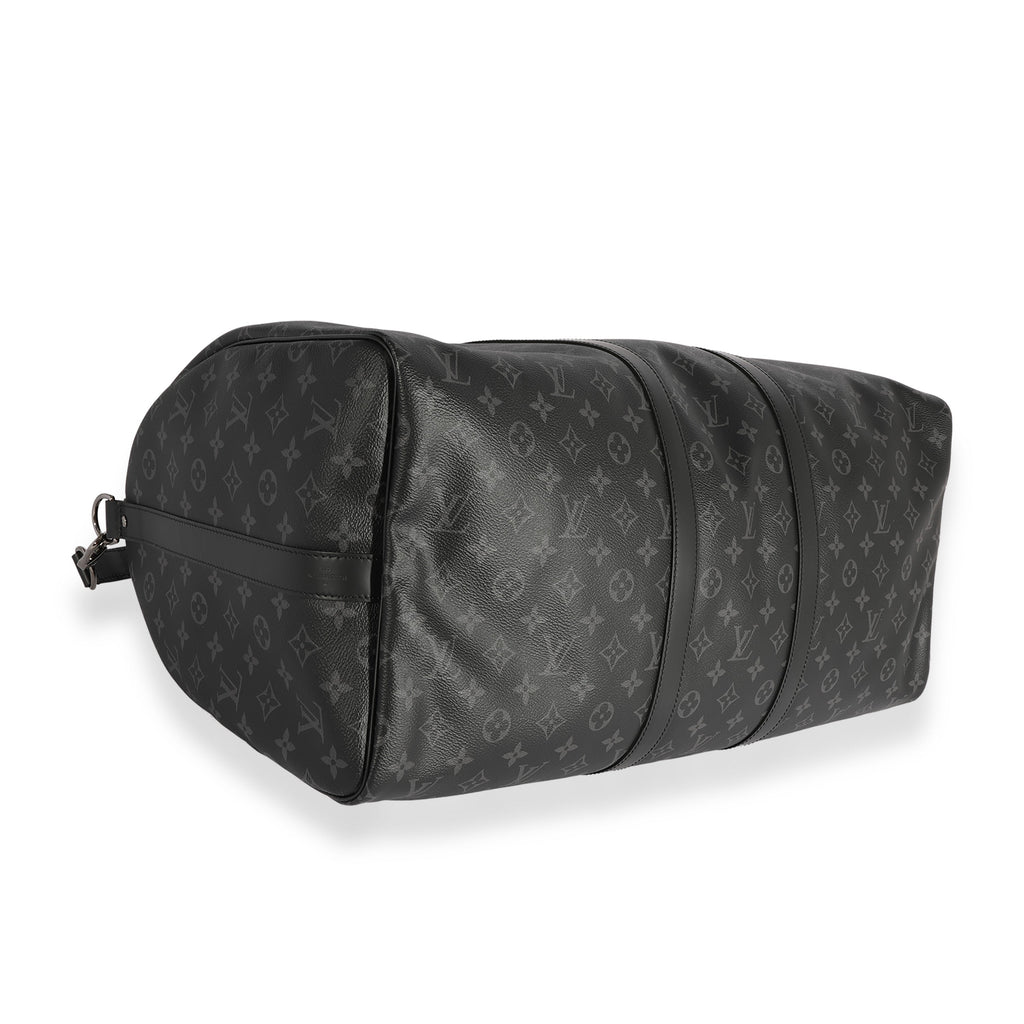 Louis Vuitton Monogram Eclipse Keepall Bandoulière 55