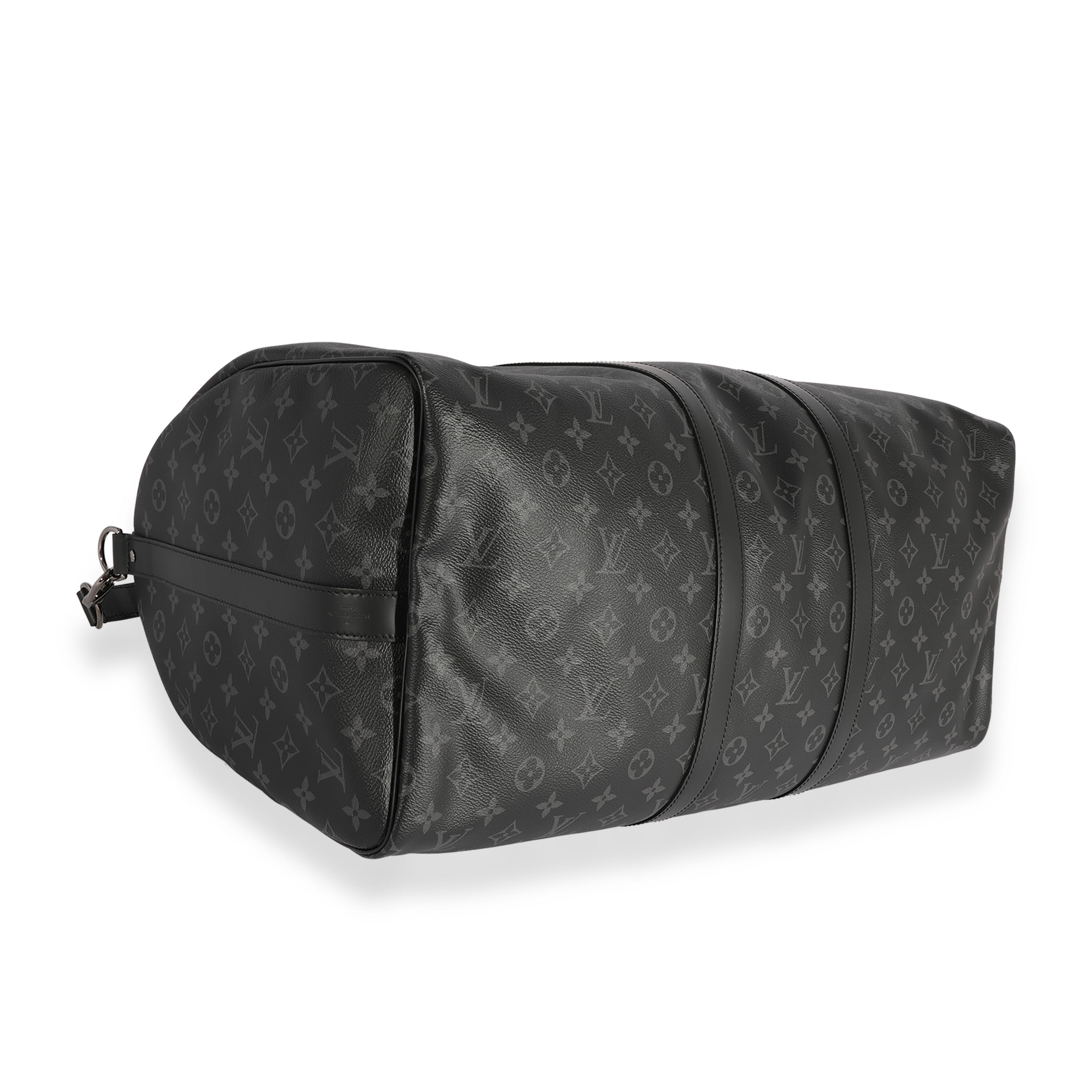 Louis Vuitton Monogram Eclipse Keepall Bandoulière 55
