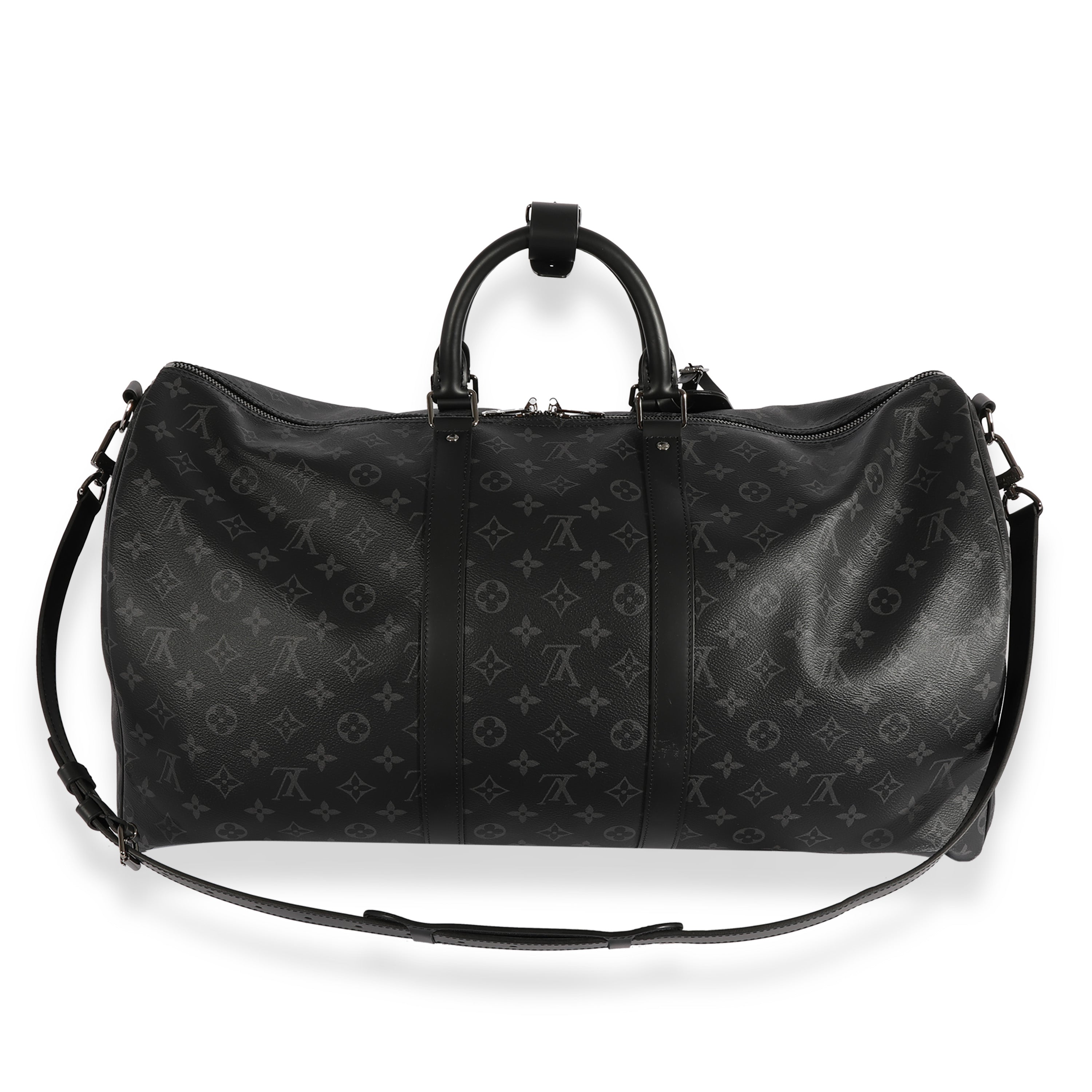 Louis Vuitton Monogram Eclipse Keepall Bandoulière 55