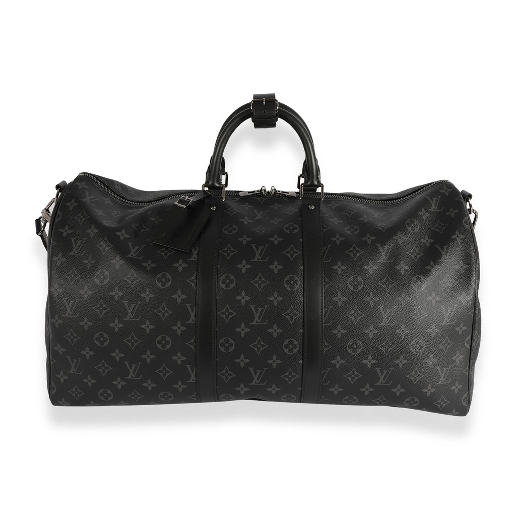 Louis Vuitton Monogram Eclipse Keepall Bandoulière 55