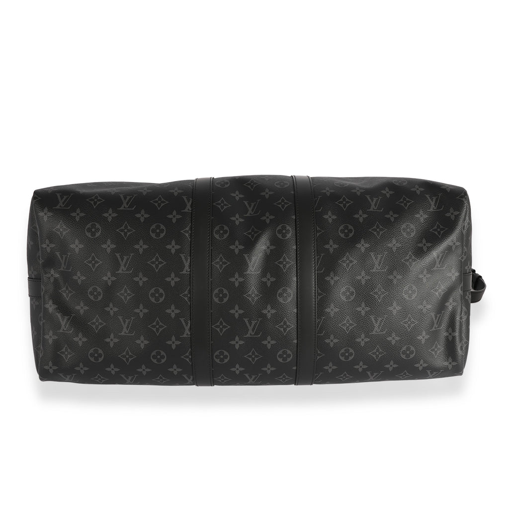 Louis Vuitton Monogram Eclipse Keepall Bandoulière 55