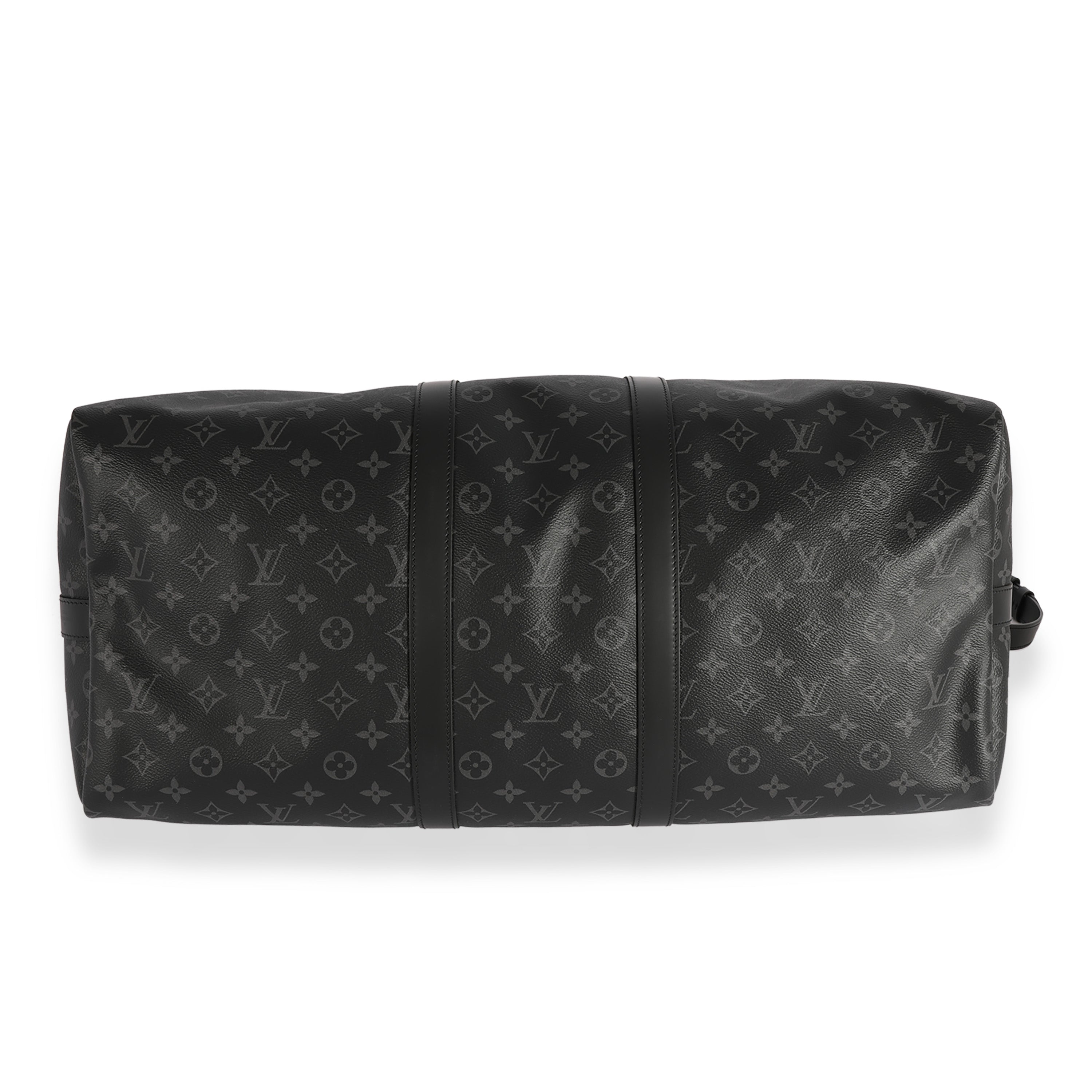 Louis Vuitton Monogram Eclipse Keepall Bandoulière 55