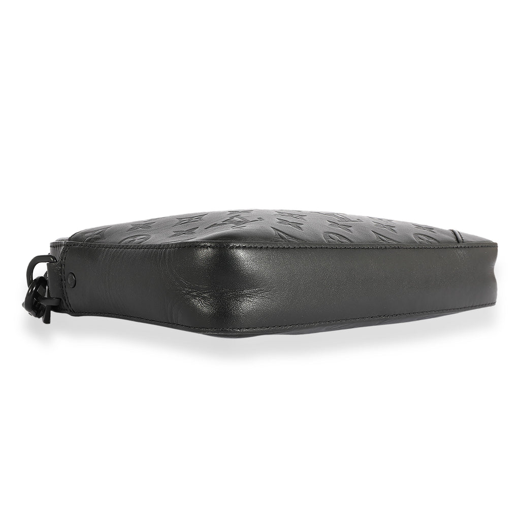 Louis Vuitton Louis Vuitton Black Monogram Shadow Duo Messenger