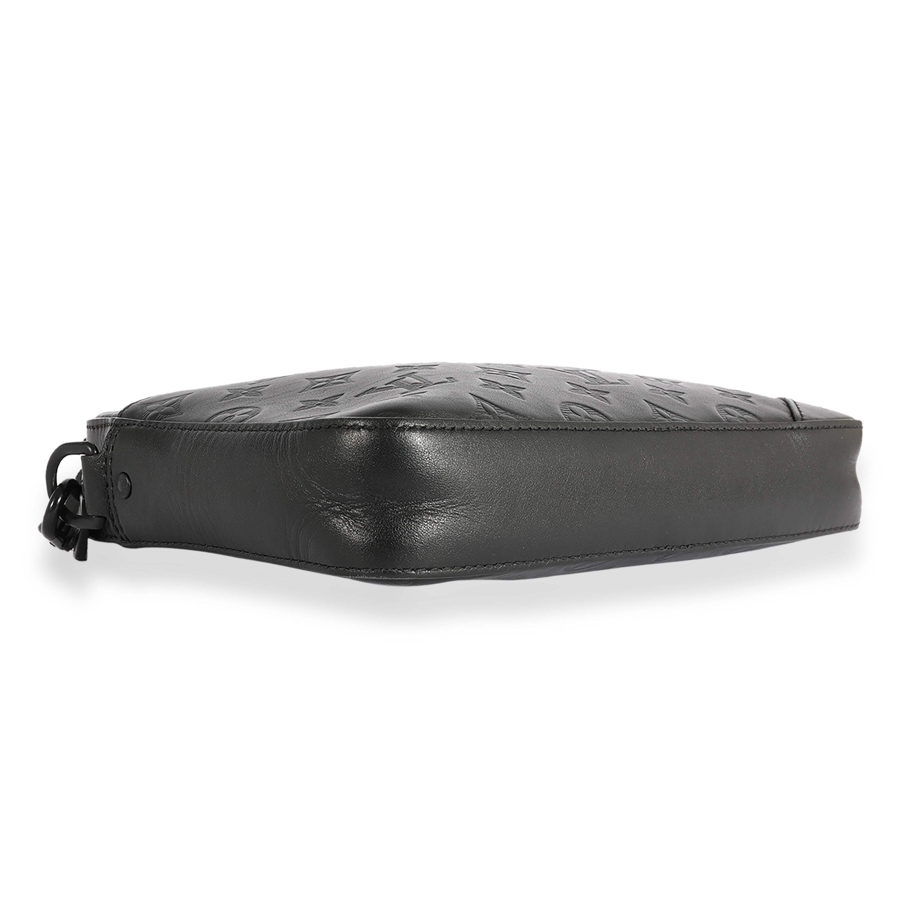 Louis Vuitton Louis Vuitton Black Monogram Shadow Duo Messenger