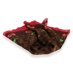 Louis Vuitton Louis Vuitton x Takashi Murakami Brown Monogram Cerises Cotton Square Scarf