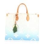 Louis Vuitton Louis Vuitton Blue Monogram Giant By The Pool Onthego GM