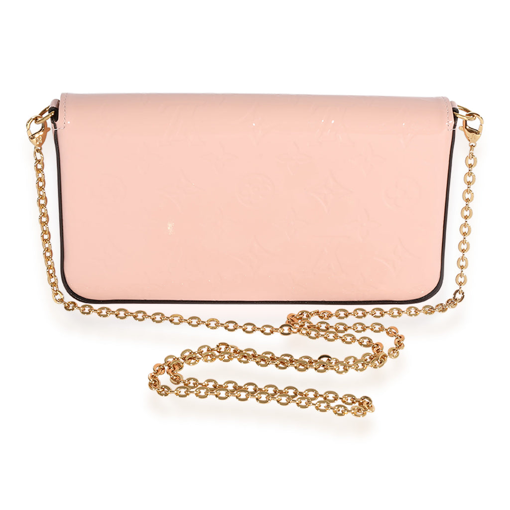 Louis Vuitton Louis Vuitton Rose Ballerine Monogram Vernis Félicie Pochette