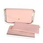 Louis Vuitton Louis Vuitton Rose Ballerine Monogram Vernis Félicie Pochette
