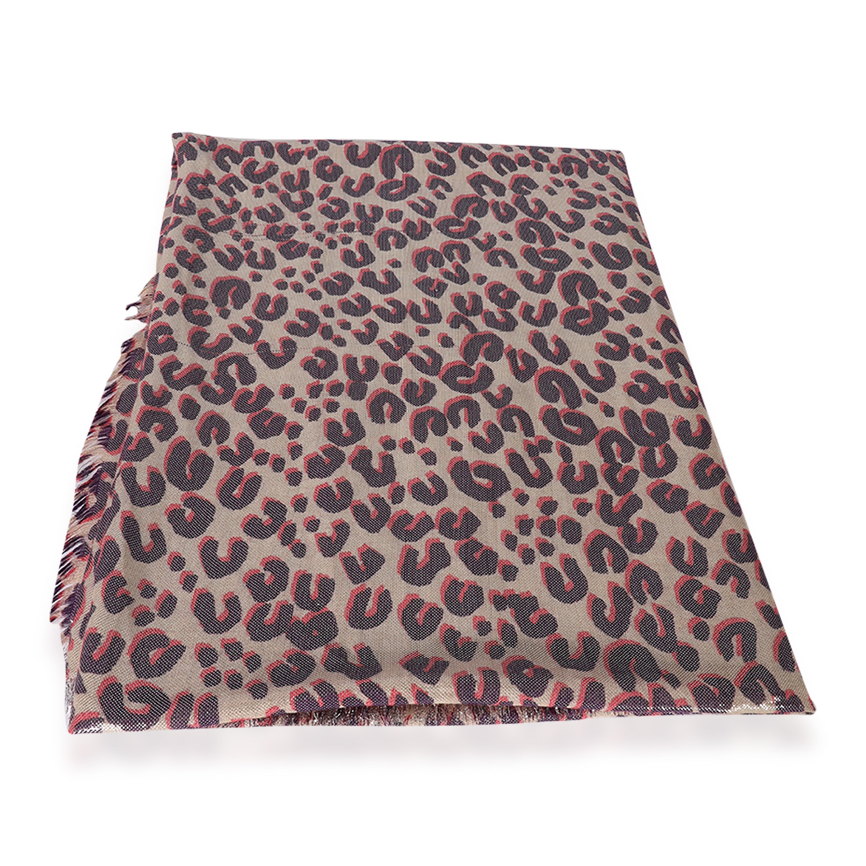 Louis Vuitton Louis Vuitton Multicolor Leopard Stefan Sprouse Stole