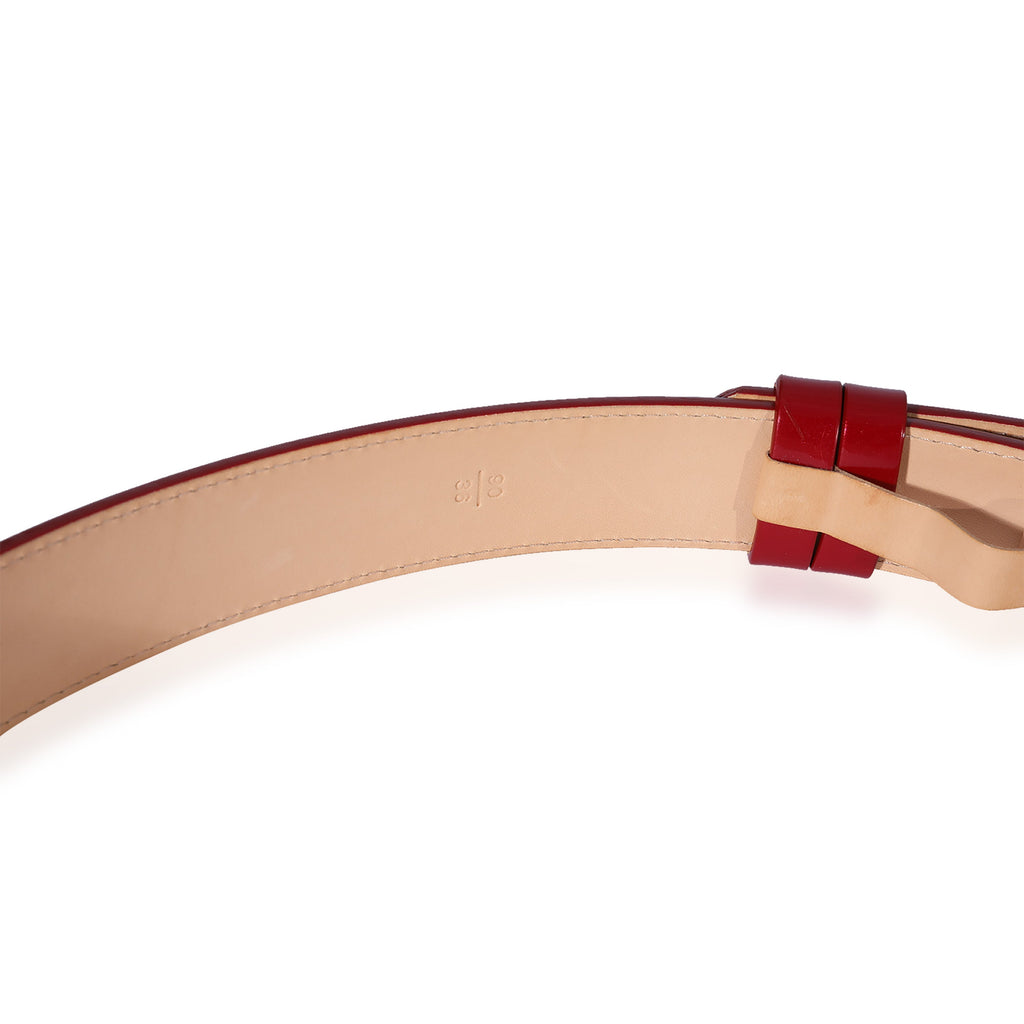 Louis Vuitton Louis Vuitton Pomme DAmour Vernis Ceinture Belt 90/36