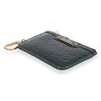 Louis Vuitton Louis Vuitton Bleu Nuit Monogram Vernis Key Pouch