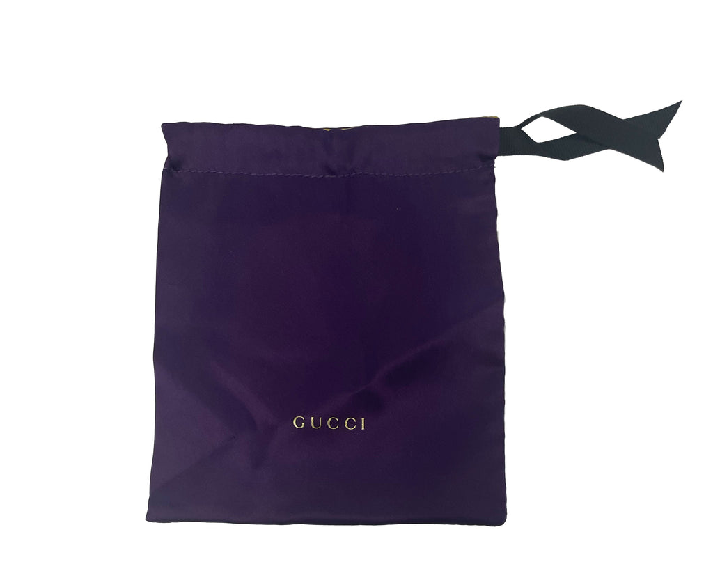 Gucci Link to Love Rubelite Band in 18K White Gold