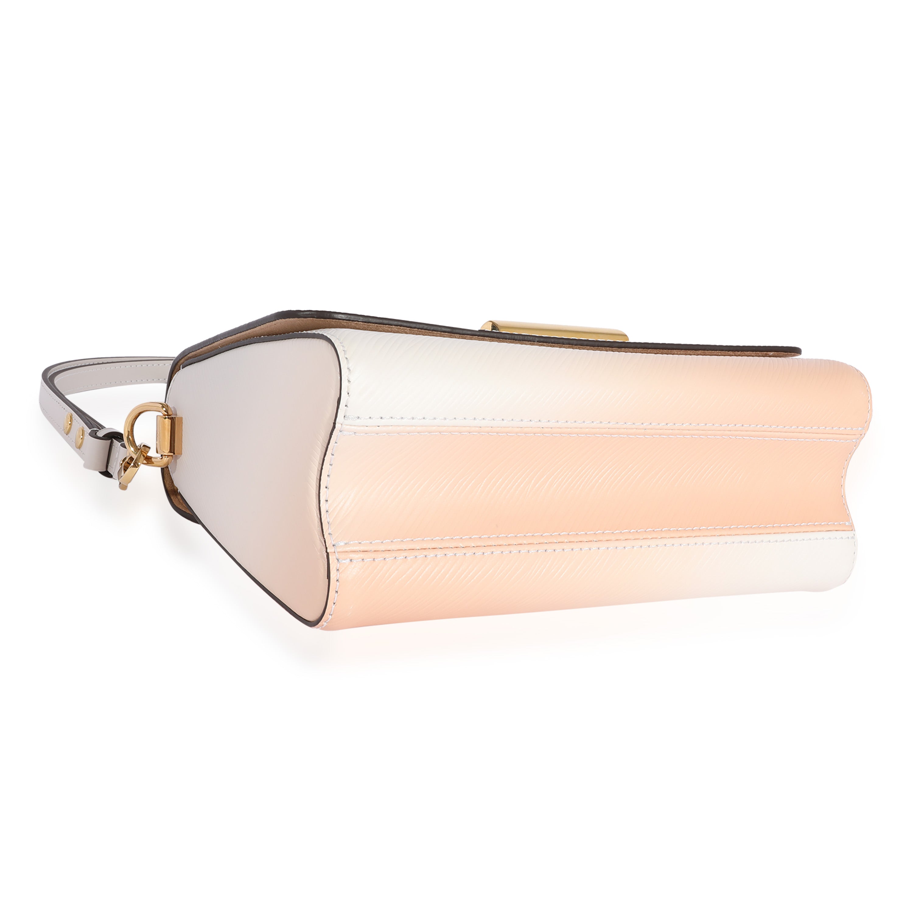 Louis Vuitton Louis Vuitton Pink Gradient Epi Twist MM Top Handle Bag
