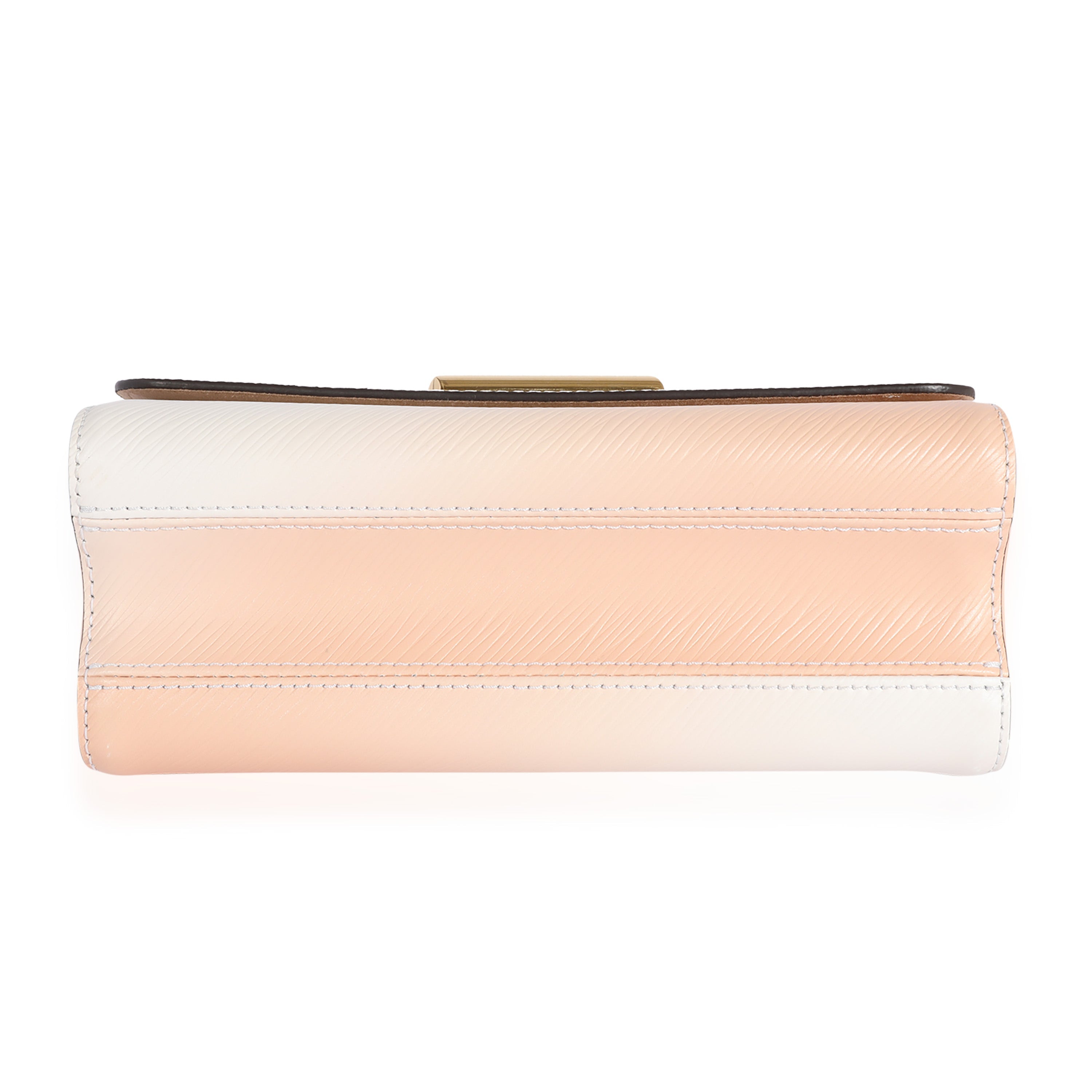 Louis Vuitton Louis Vuitton Pink Gradient Epi Twist MM Top Handle Bag