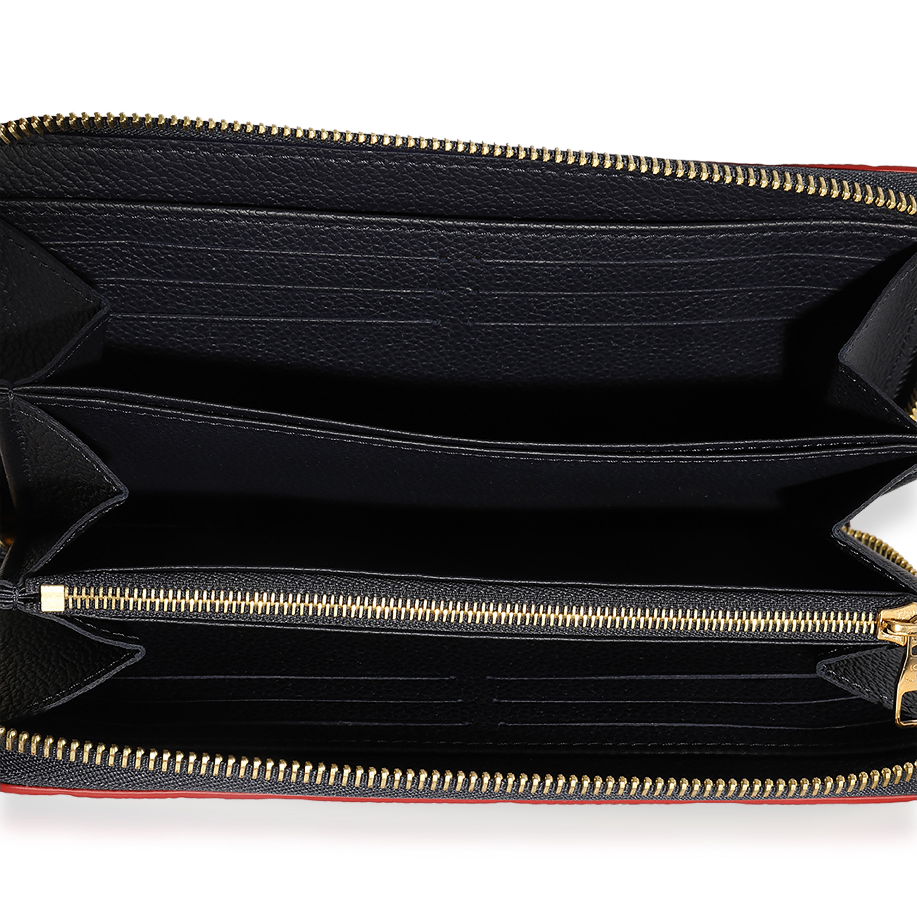 Louis Vuitton Louis Vuitton Marine Rouge Monogram Empreinte Zippy Wallet