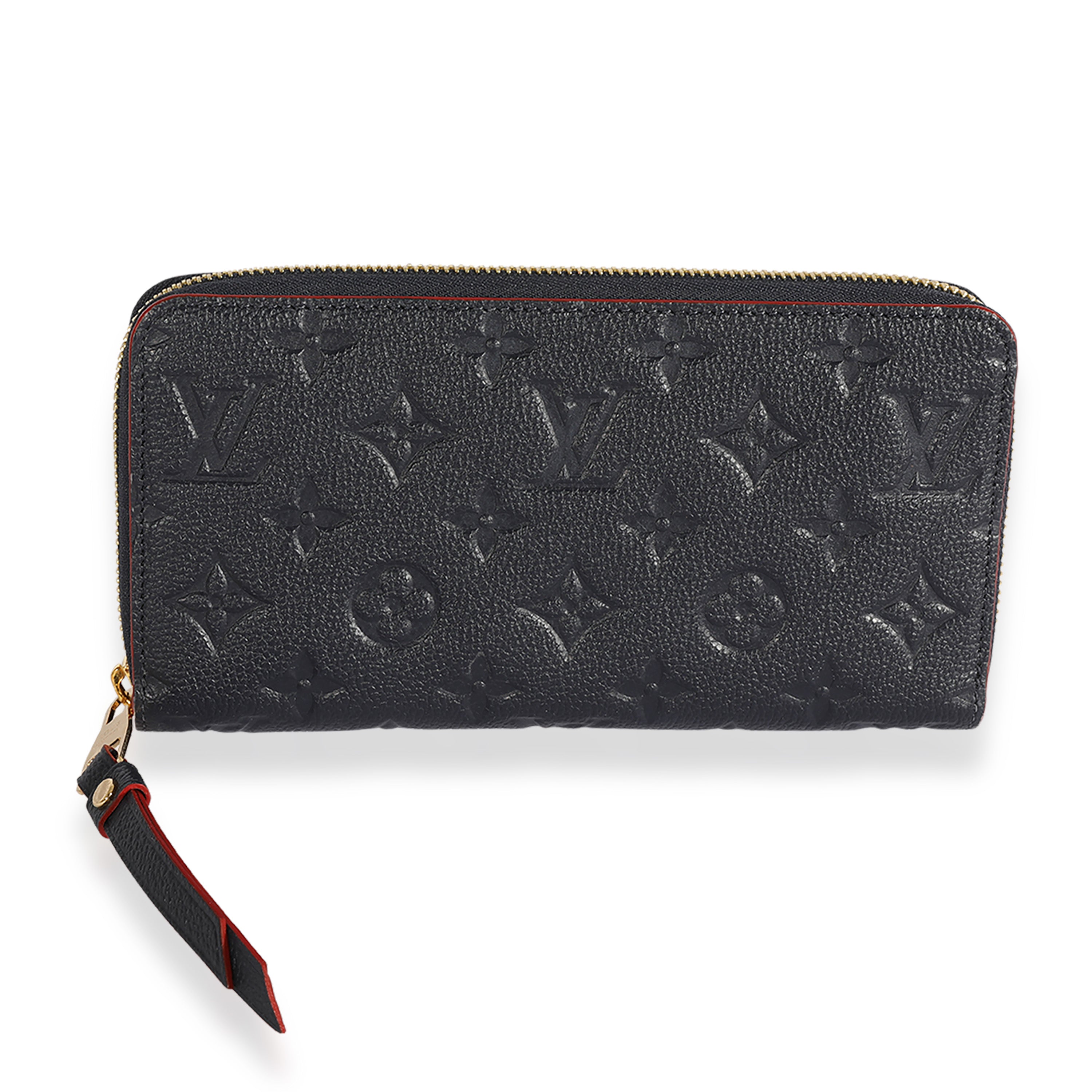 Louis Vuitton Louis Vuitton Marine Rouge Monogram Empreinte Zippy Wallet